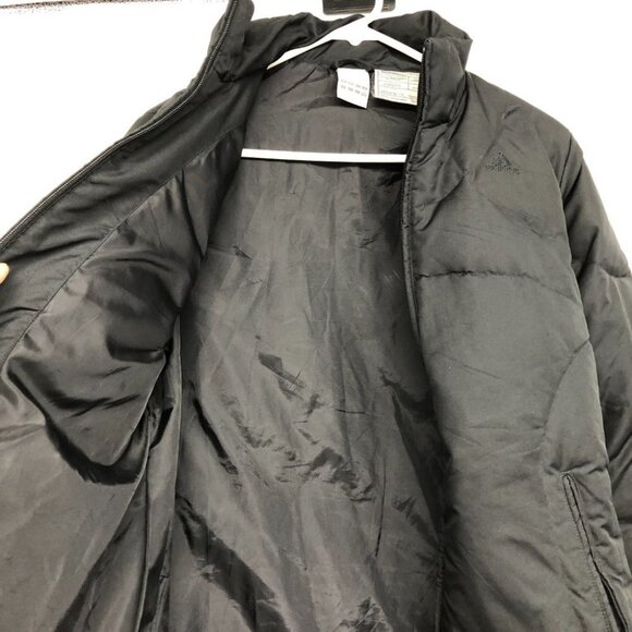 Adidas Black Puffer bomber Jacket women’s size S - Picture 9 of 15